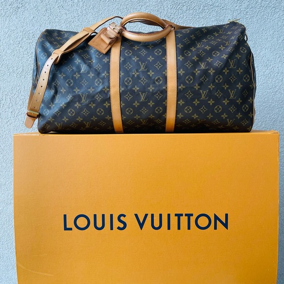 LOUIS VUITTON BANDOULIERE 60 COMES WITH LOUIS VUITTON LARGE BOX! - Picture 9 of 14